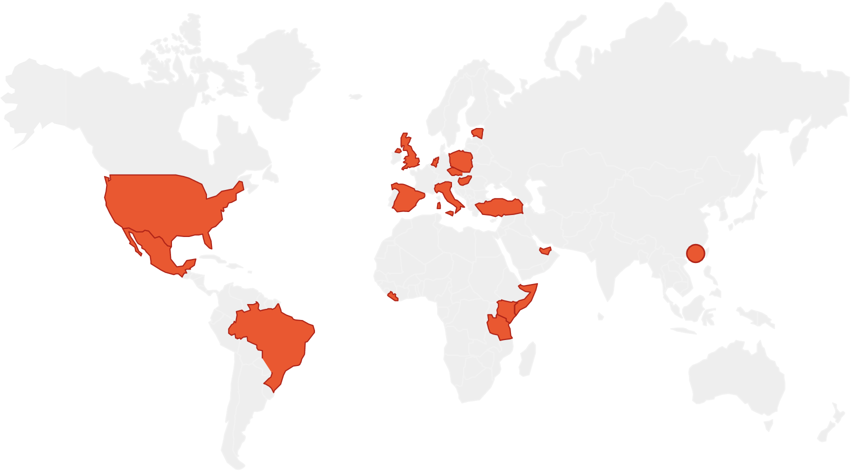 atstratus - implemented countries